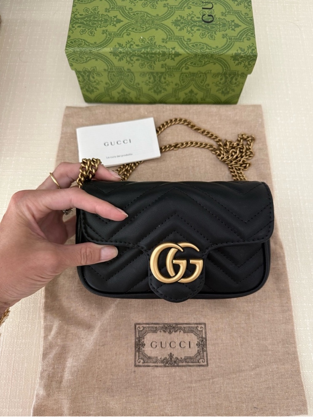 Gucci - GG Marmont mini shoulder bag